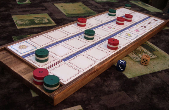 Senet-modern and customize board with your commission by Mitsuo Yamamoto —  Kickstarter